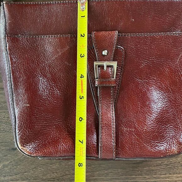 Aigner Bag Vintage Women's Brown Buckle - Picture 8 of 8